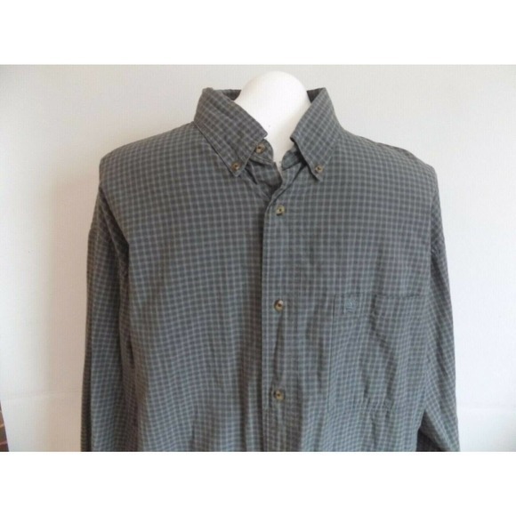 Timberland Long Sleeve‎ Button Down Men's Shirt Size Large - Picture 1 of 4